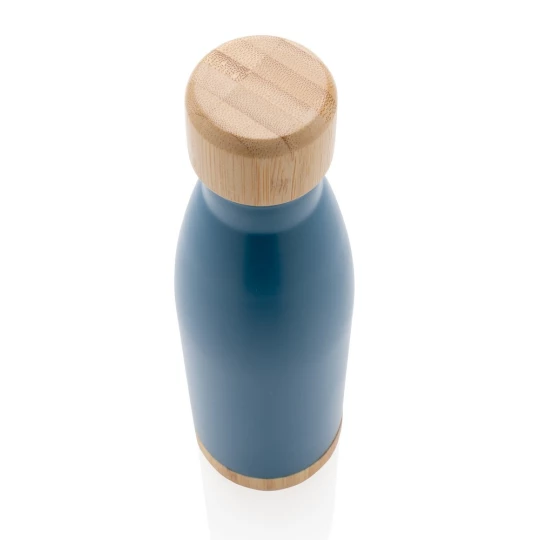 Butelka termiczna 700 ml, bambusowy element (P436.795)
