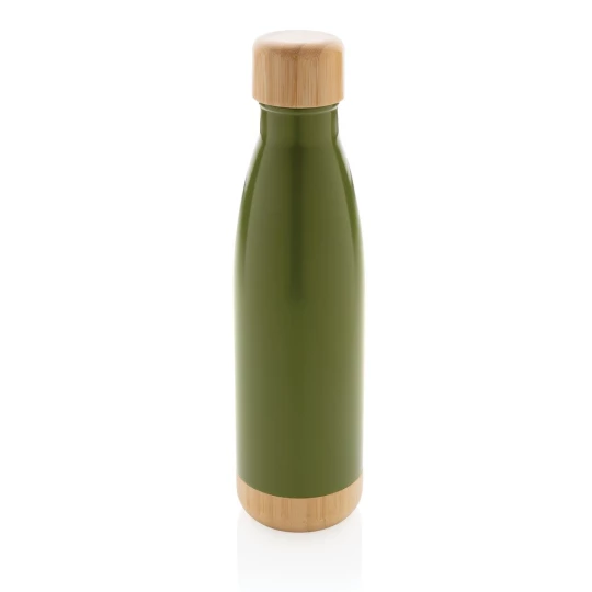 Butelka termiczna 700 ml, bambusowy element (P436.797)