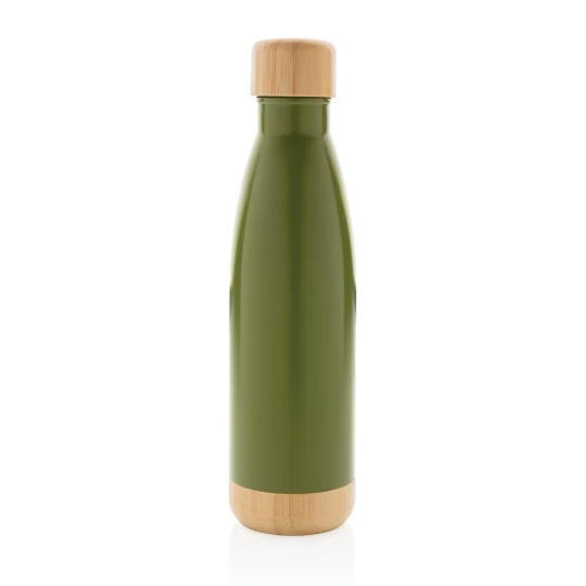 Butelka termiczna 700 ml, bambusowy element (P436.797)
