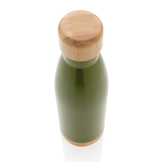 Butelka termiczna 700 ml, bambusowy element (P436.797)