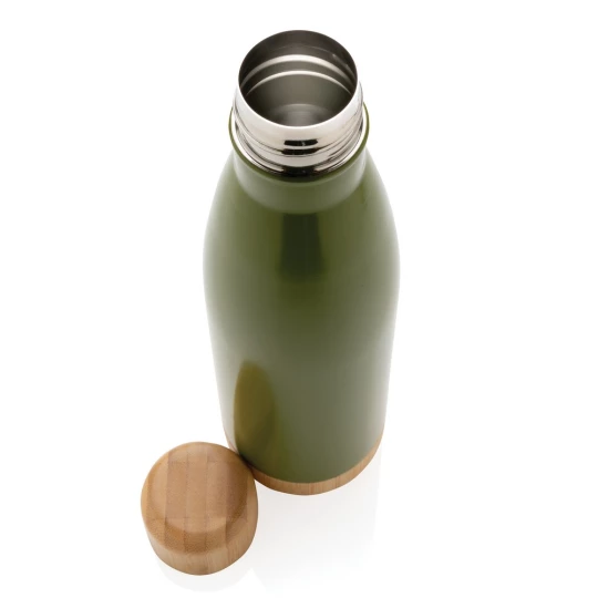 Butelka termiczna 700 ml, bambusowy element (P436.797)