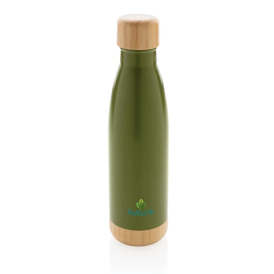 Butelka termiczna 700 ml, bambusowy element (P436.797)