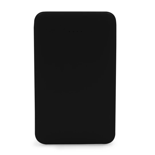 Power bank 5000 mAh ze zintegrowanymi kablami, adapter w komplecie | Presley (V0905-03)