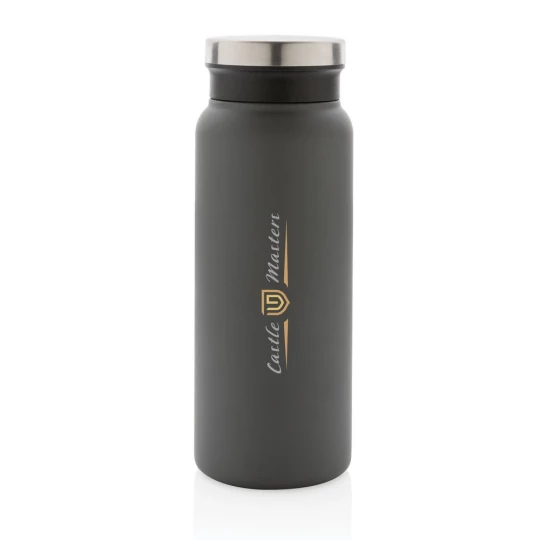 Butelka termiczna 600 ml, stal nierdzewna z recyklingu (P433.022)
