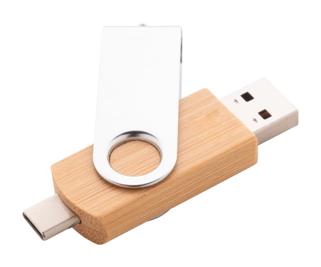 BooSpin pendrive USB OTG - naturalny (AP897091_8GB)