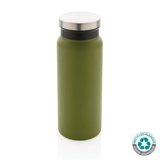 Butelka termiczna 600 ml, stal nierdzewna z recyklingu (P433.027)