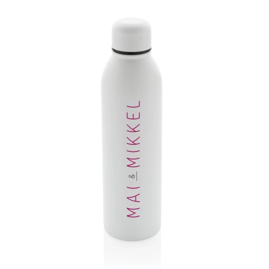 Butelka termiczna 500 ml, stal nierdzewna z recyklingu (P433.043)
