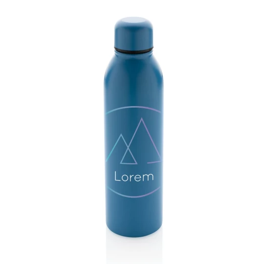 Butelka termiczna 500 ml, stal nierdzewna z recyklingu (P433.045)