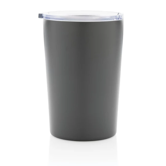 Kubek termiczny 420 ml, stal nierdzewna z recyklingu (P433.052)