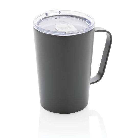 Kubek termiczny 420 ml, stal nierdzewna z recyklingu (P433.052)