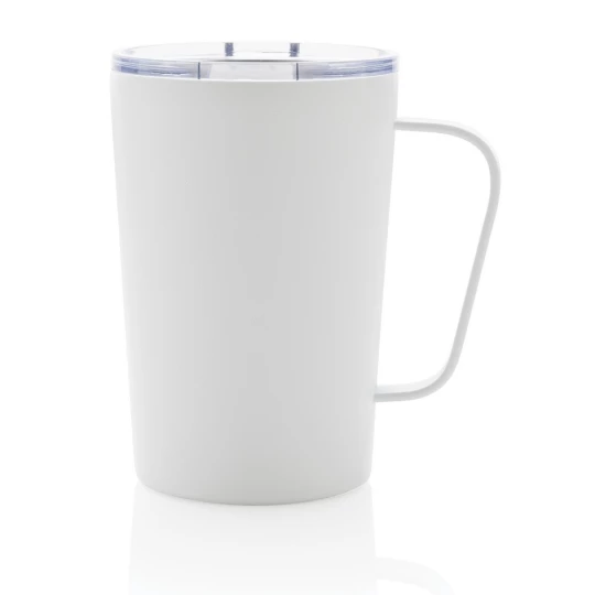 Kubek termiczny 420 ml, stal nierdzewna z recyklingu (P433.053)