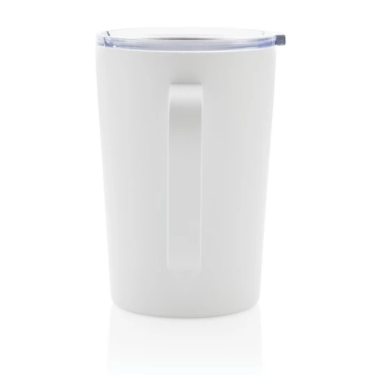 Kubek termiczny 420 ml, stal nierdzewna z recyklingu (P433.053)