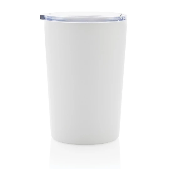 Kubek termiczny 420 ml, stal nierdzewna z recyklingu (P433.053)