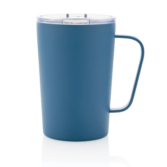Kubek termiczny 420 ml, stal nierdzewna z recyklingu (P433.055)