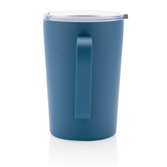 Kubek termiczny 420 ml, stal nierdzewna z recyklingu (P433.055)