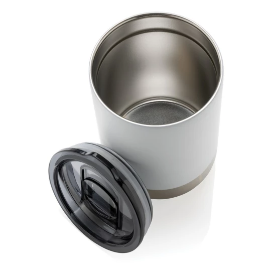 Kubek termiczny 360 ml, stal nierdzewna z recyklingu (P433.063)