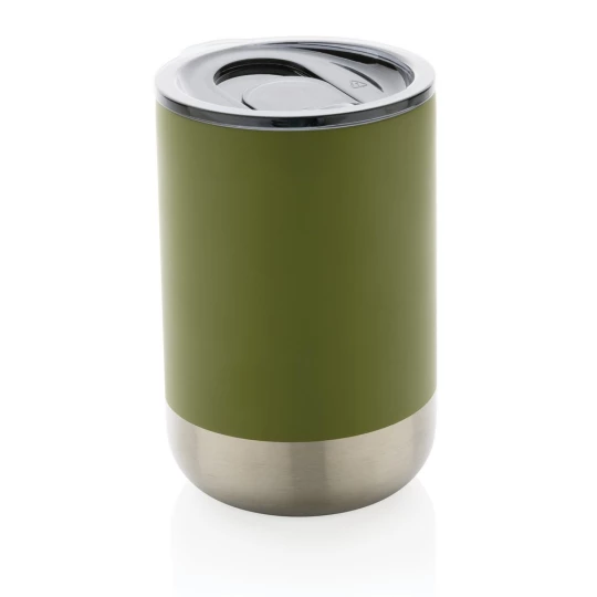 Kubek termiczny 360 ml, stal nierdzewna z recyklingu (P433.067)