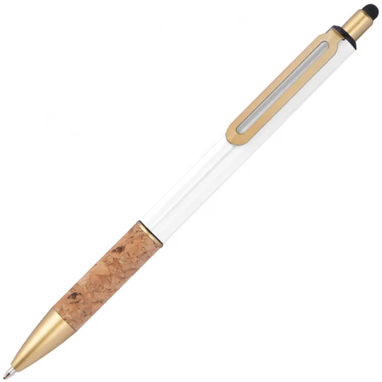 Długopis metalowy - biały - (GM-13690-06)