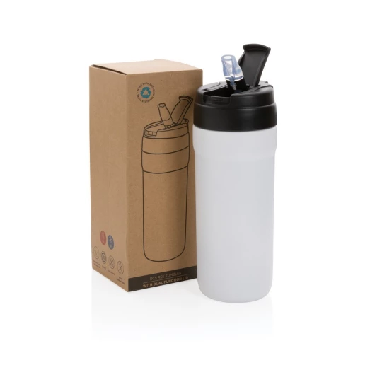 Butelka sportowa 670 ml ze stali nierdzewnej z recyklingu (P433.133)
