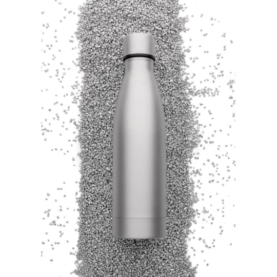 Butelka termiczna 500 ml, stal nierdzewna z recyklingu (P433.272)