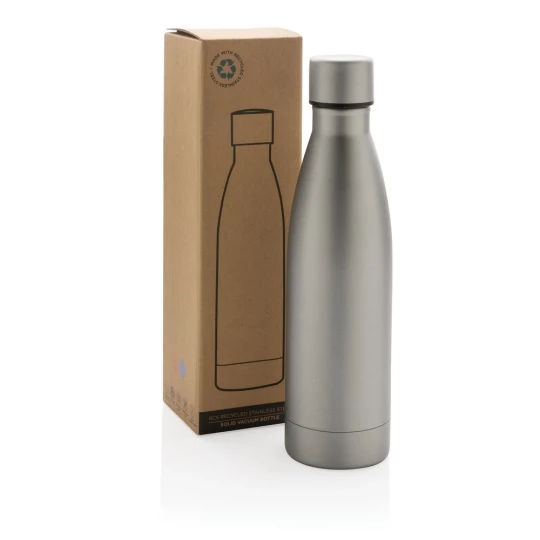 Butelka termiczna 500 ml, stal nierdzewna z recyklingu (P433.272)