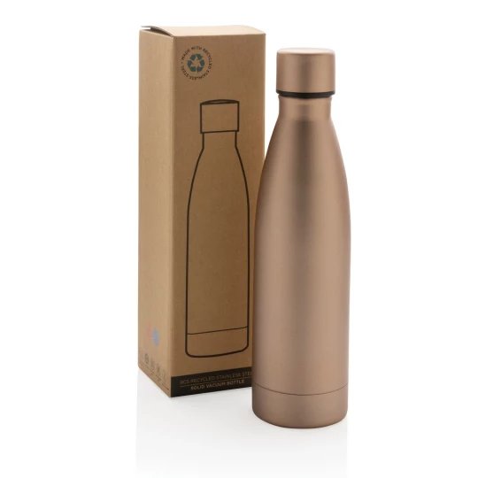 Butelka termiczna 500 ml, stal nierdzewna z recyklingu (P433.278)
