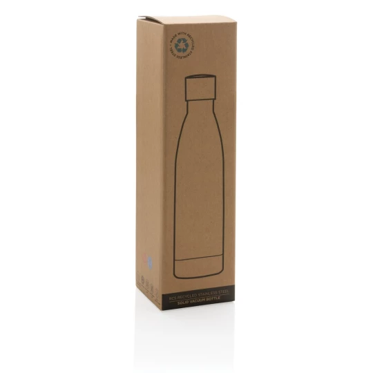 Butelka termiczna 500 ml, stal nierdzewna z recyklingu (P433.278)