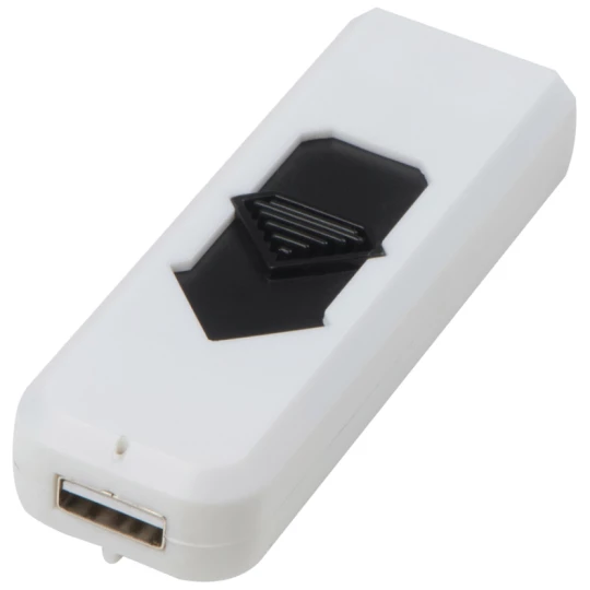 Zapalniczka na USB - biały - (GM-90977-06)