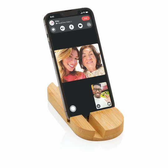 Bambusowy stojak na telefon, tablet (P301.379)