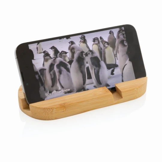 Bambusowy stojak na telefon, tablet (P301.379)