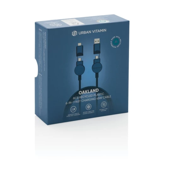 Kabel do ładowania 6 w 1 45W Urban Vitamin Oakland (P302.705)