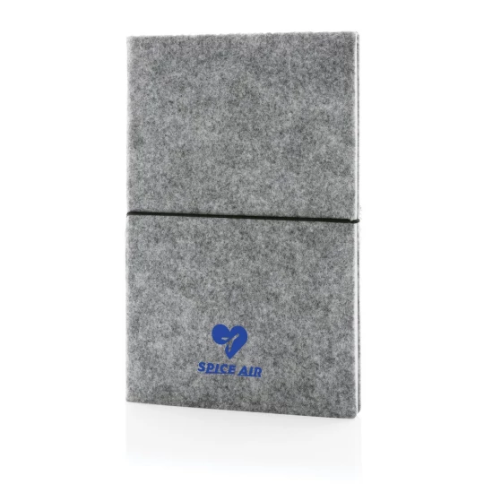 Notatnik A5, filc z recyklingu (P774.472)