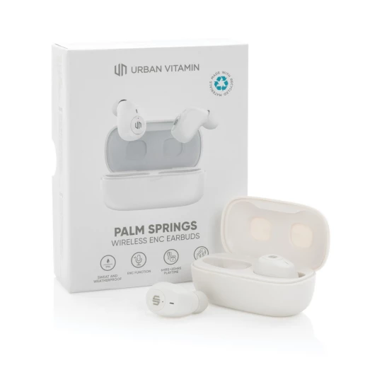 Bezprzewodowe słuchawki douszne Urban Vitamin Palm Springs ENC (P329.813)
