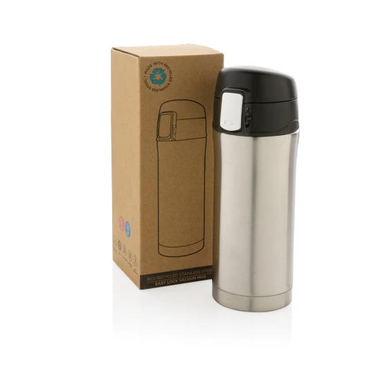Kubek termiczny 300 ml, stal nierdzewna z recyklingu (P435.062)