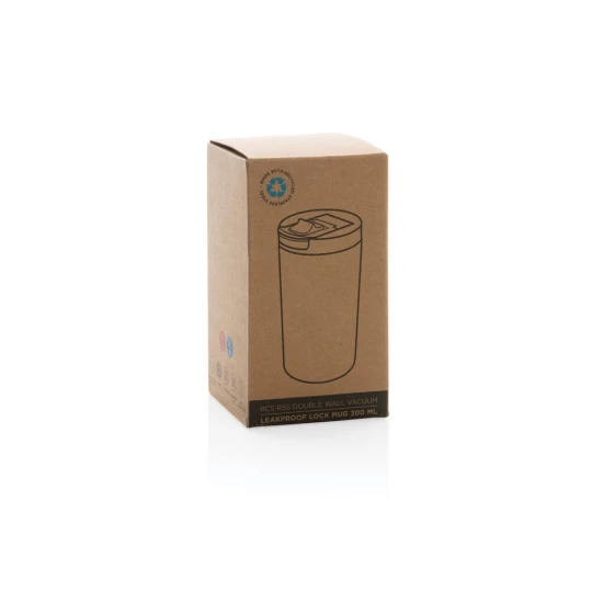 Kubek termiczny 300 ml, stal nierdzewna z recyklingu (P435.093)