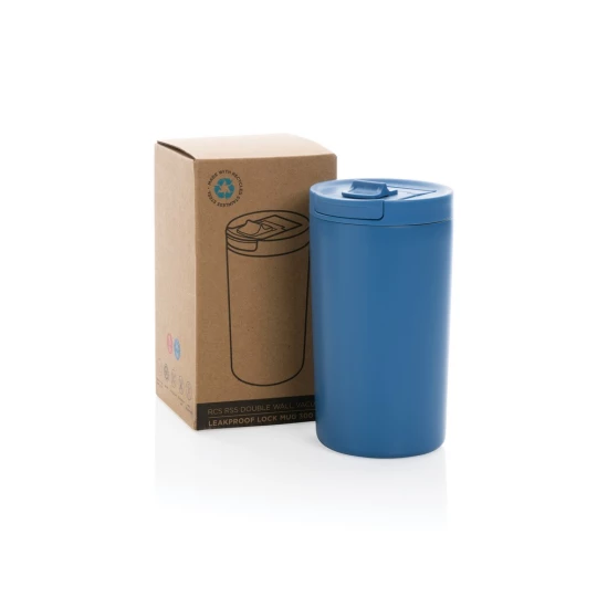 Kubek termiczny 300 ml, stal nierdzewna z recyklingu (P435.095)