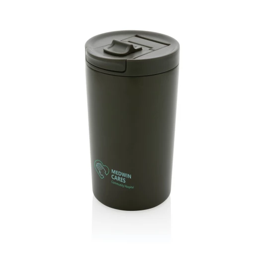 Kubek termiczny 300 ml, stal nierdzewna z recyklingu (P435.097)