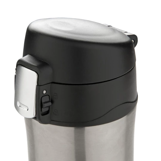 Kubek termiczny 450 ml, stal nierdzewna z recyklingu (P435.502)