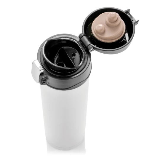 Kubek termiczny 450 ml, stal nierdzewna z recyklingu (P435.503)