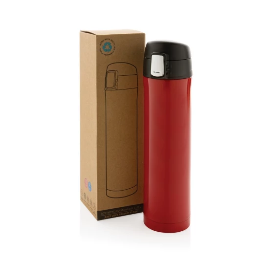 Kubek termiczny 450 ml, stal nierdzewna z recyklingu (P435.504)