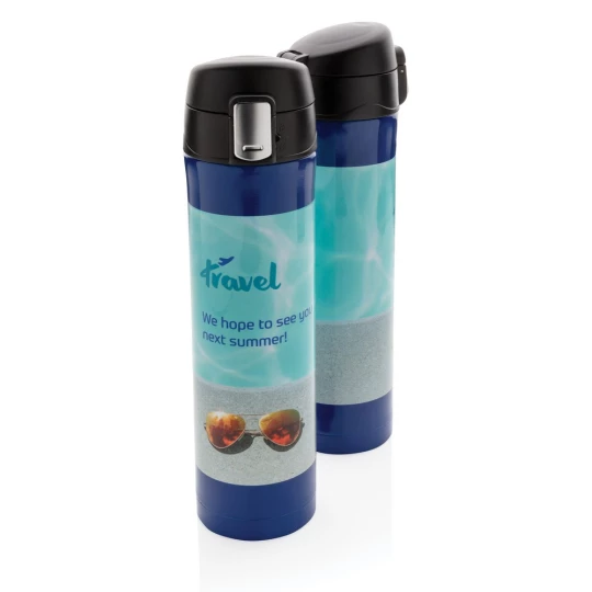Kubek termiczny 450 ml, stal nierdzewna z recyklingu (P435.505)