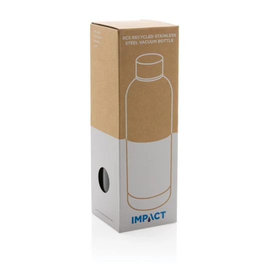 Butelka termiczna 500 ml, stal nierdzewna z recyklingu (P435.701)