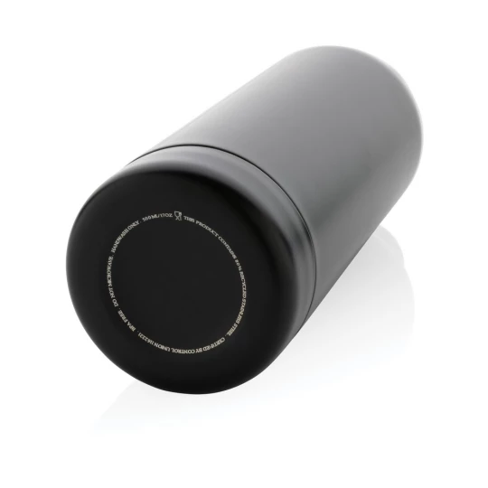 Butelka termiczna 500 ml, stal nierdzewna z recyklingu (P435.701)