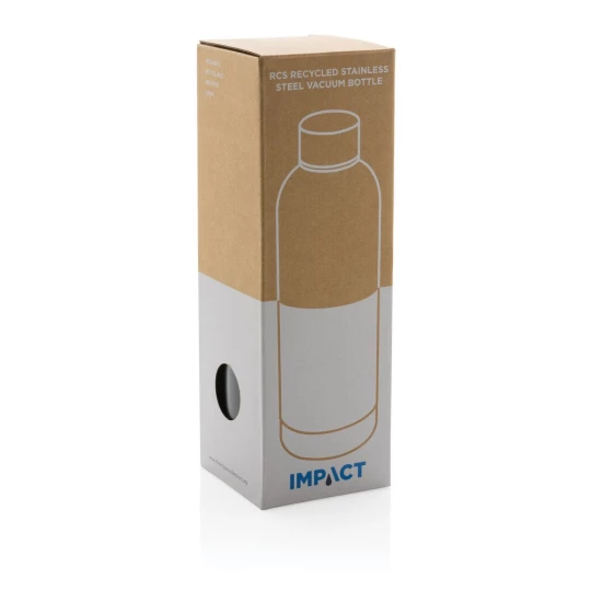 Butelka termiczna 500 ml, stal nierdzewna z recyklingu (P435.702)