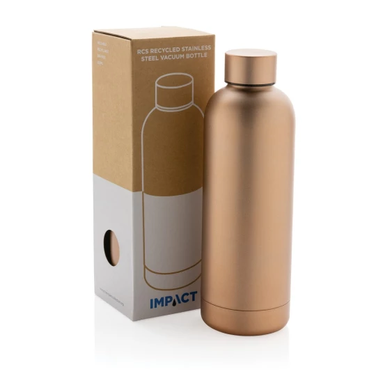 Butelka termiczna 500 ml, stal nierdzewna z recyklingu (P435.709)