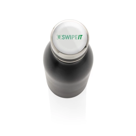 Butelka sportowa 500 ml ze stali nierdzewnej z recyklingu (P435.711)