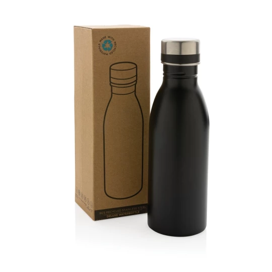 Butelka sportowa 500 ml ze stali nierdzewnej z recyklingu (P435.711)
