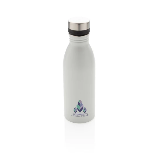 Butelka sportowa 500 ml ze stali nierdzewnej z recyklingu (P435.713)