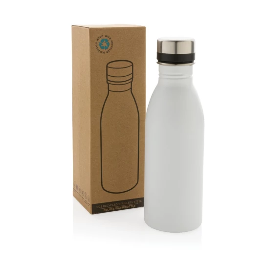 Butelka sportowa 500 ml ze stali nierdzewnej z recyklingu (P435.713)