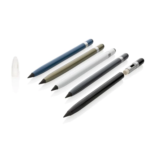 Aluminiowy ołówek z gumką (P611.127)